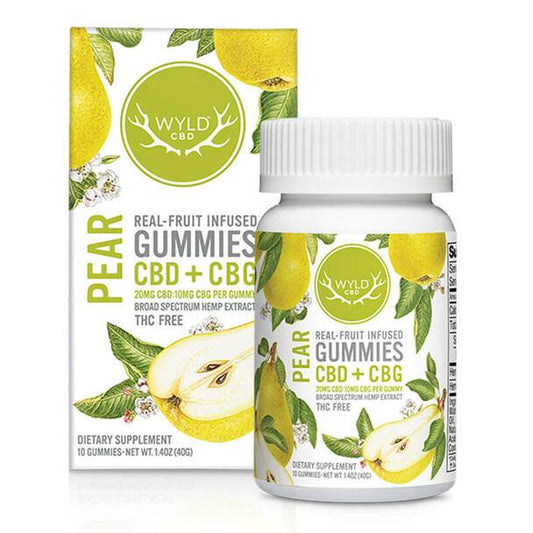 WYLD CBD Pear Gummies