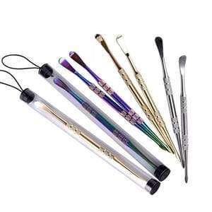 4.75in Dab Tool - Silver / Gold