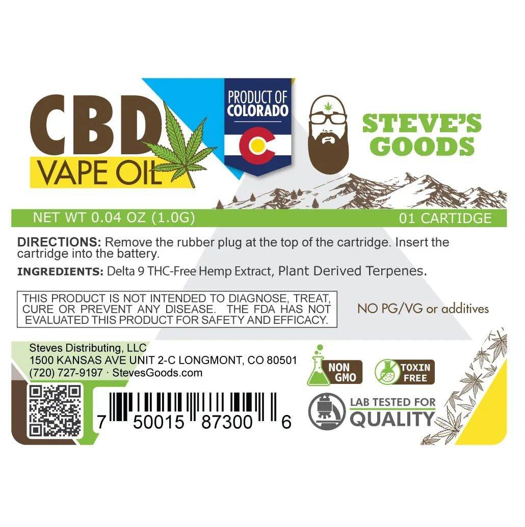 CBD Vape Cartridges