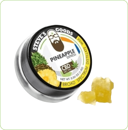 Pineapple Express CBD Wax | Hemp Concentrate