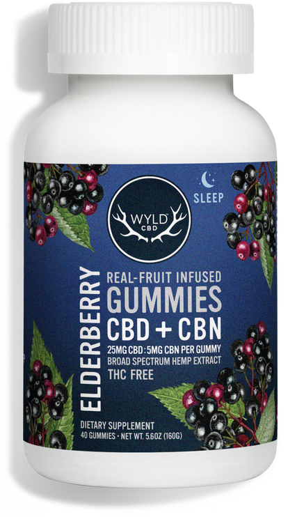 WYLD CBD Elderberry Gummies