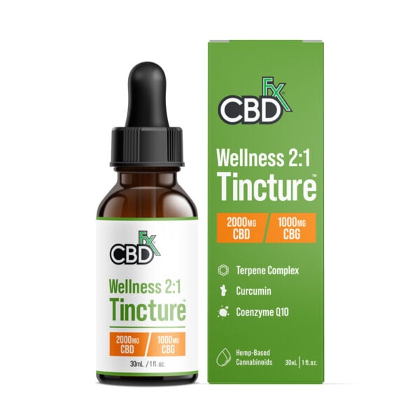 CBD + CBG Oil Wellness Tincture