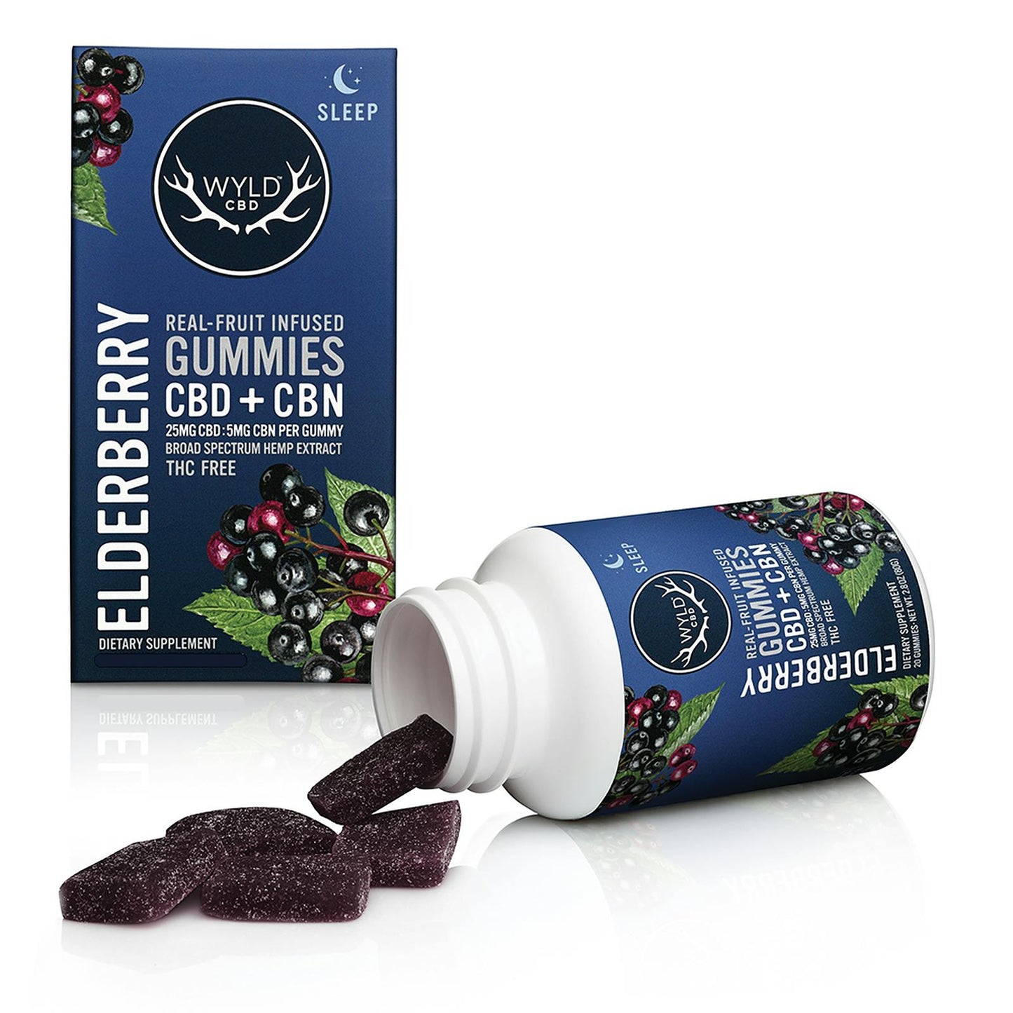 WYLD CBD Elderberry Gummies