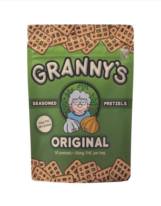 Granny's Original Pretzels - 50mg THC