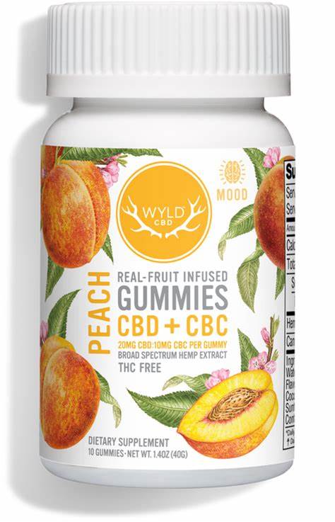 WYLD CBD Peach Gummies