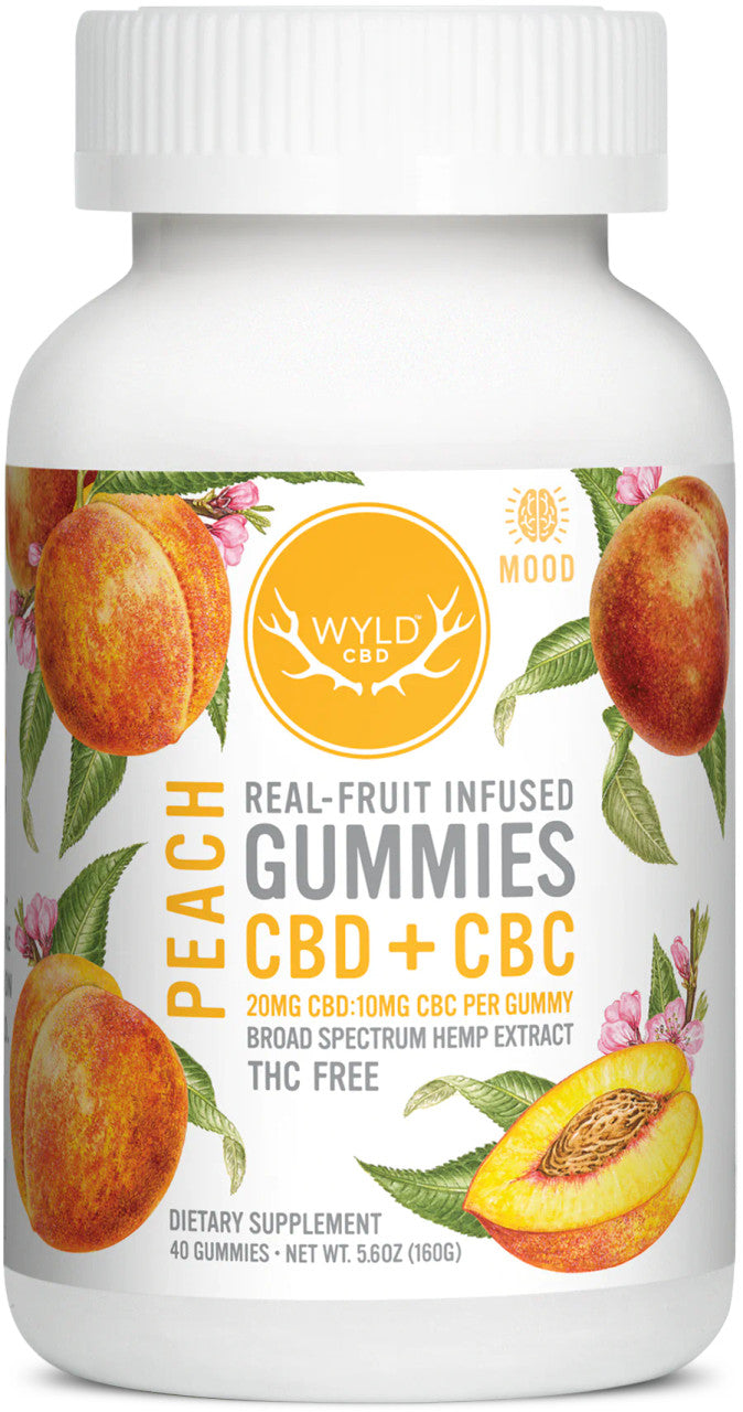 WYLD CBD Peach Gummies