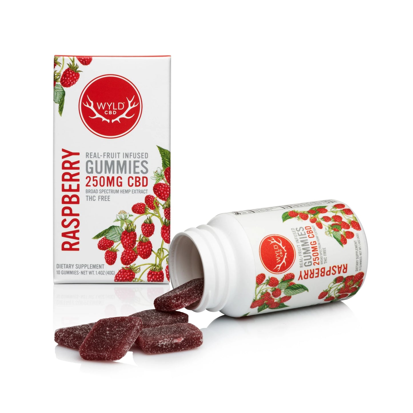 WYLD CBD Raspberry Gummies