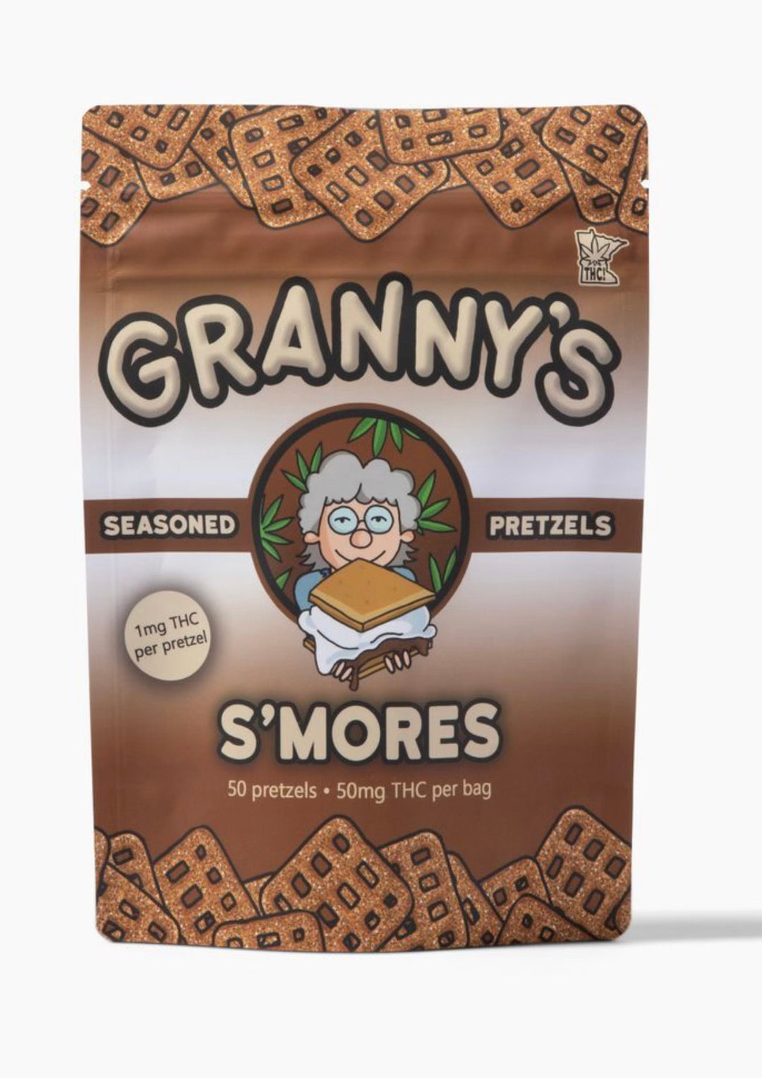 Granny's S'mores Pretzels - 50mg THC